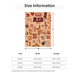 Red Scarf Blanket
