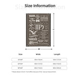 TTPD Album Inspired Blanket