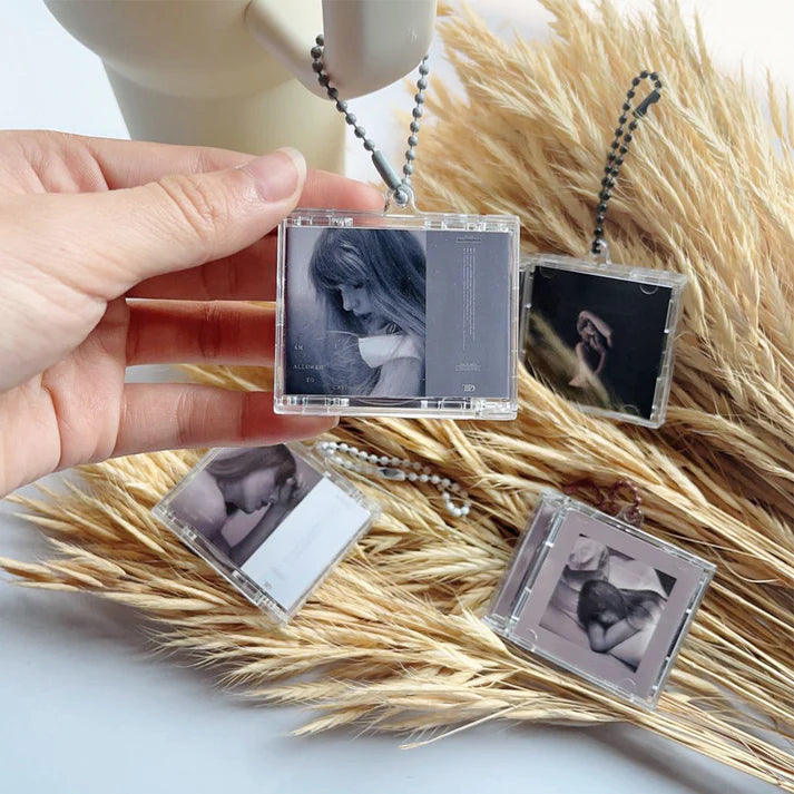 Mini Album CD NFC Keychain, TTPD Keyring Spotify Keychain Best Gifts
