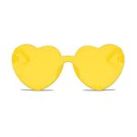 Heart Sharp Clear Glasses