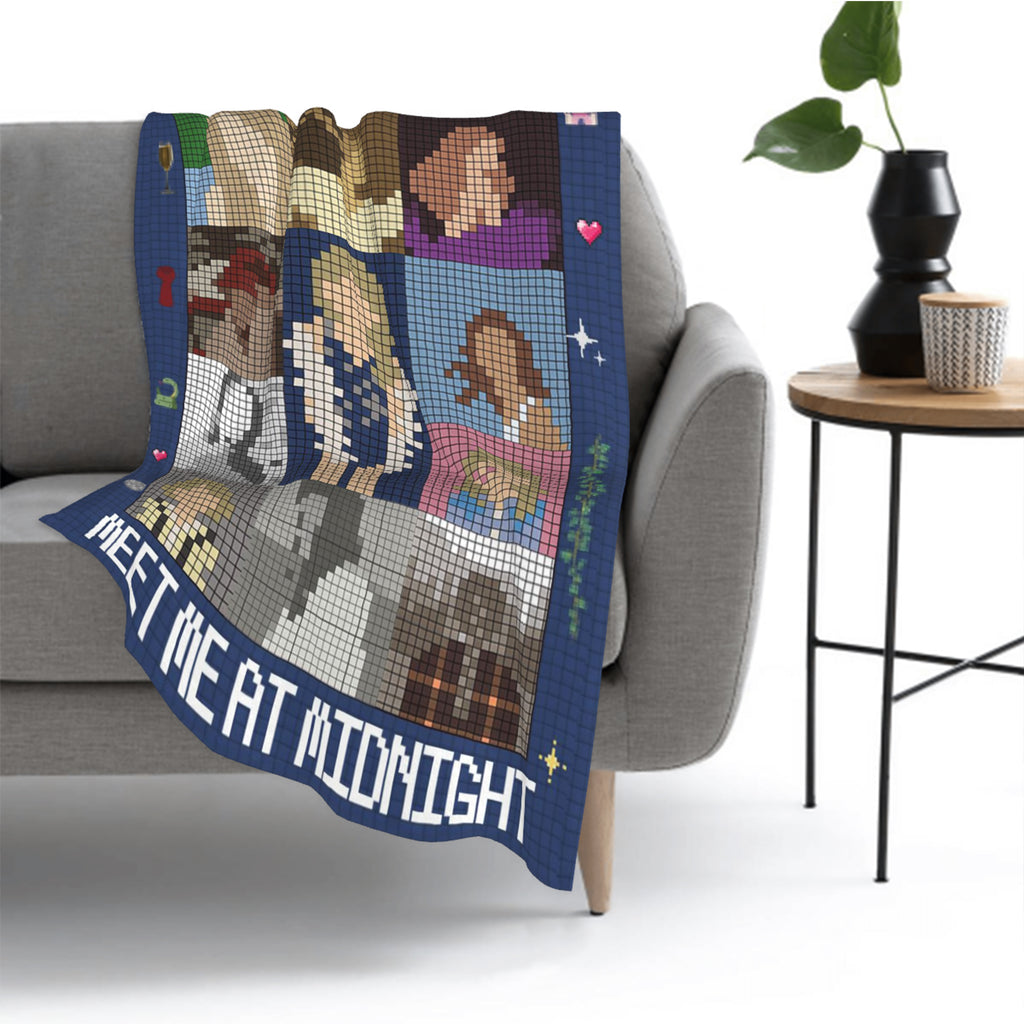 Pixel Eras Style Blanket