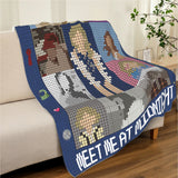 Pixel Eras Style Blanket