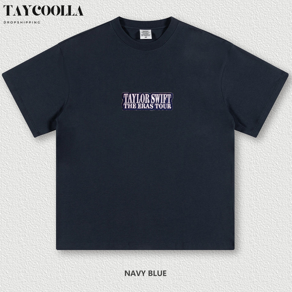 Eras Tour Embroidery Multicolor T-shirt  - Wear Your Fandom Story