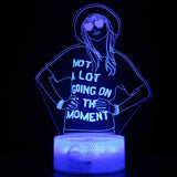 Eras Tour 16 Color LED Night Lamp – Remote & Touch Control