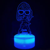 Eras Tour 16 Color LED Night Lamp – Remote & Touch Control