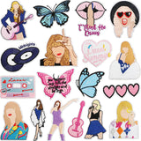 18pcs TS Embroidery Patches