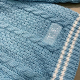 Seagull Knitting Blue Original Cardigan