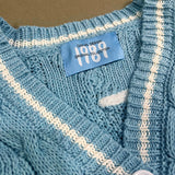 Seagull Knitting Blue Original Cardigan