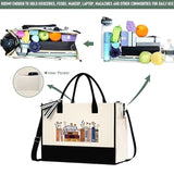 Album Books with Cat Tote Bag - Multi-Functional Large Capacity