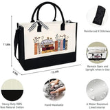 Album Books with Cat Tote Bag - Multi-Functional Large Capacity