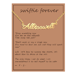 ALL TO WELL Inspired Friendship Necklace