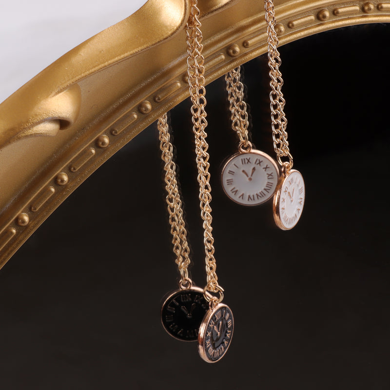Clock MIidnights Inspired Necklace