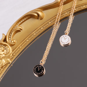 Clock MIidnights Inspired Necklace