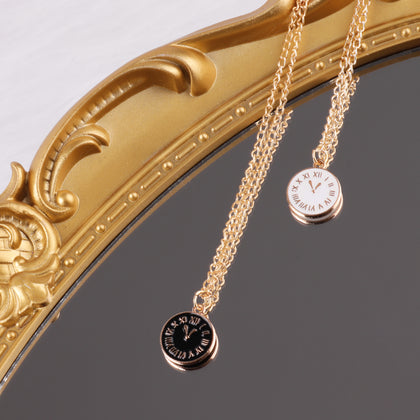 Clock MIidnights Inspired Necklace