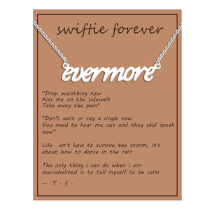 Evermore Inspired Friendship Necklace