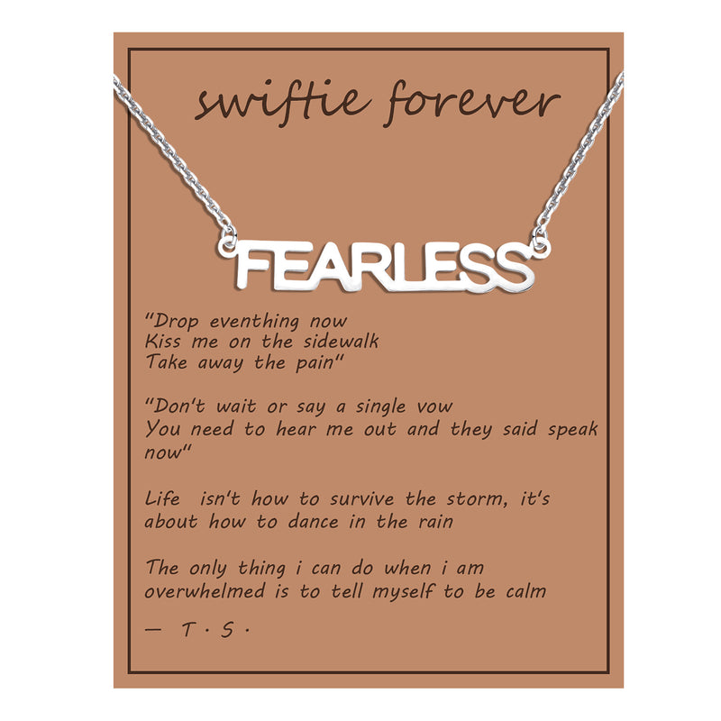 Fearless Inspired Friendship Necklace