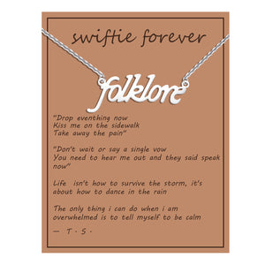 Folklore Inspired Friendship Necklace