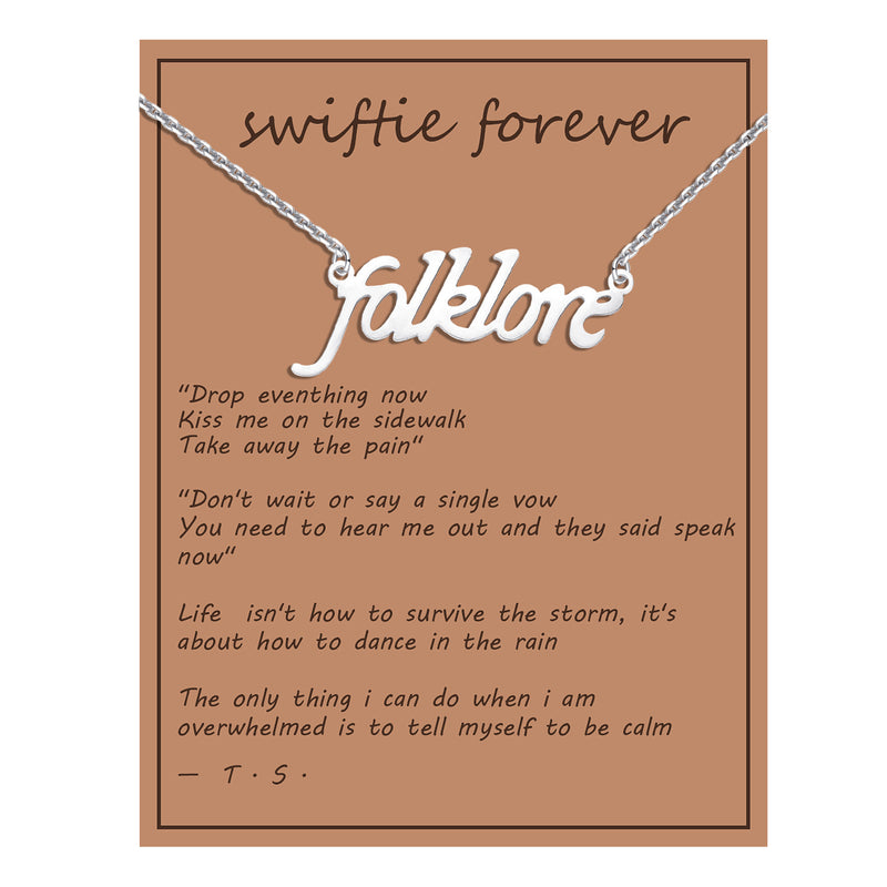 Folklore Inspired Friendship Necklace