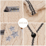 Silver Star Knitting Kids Cream Cardigan