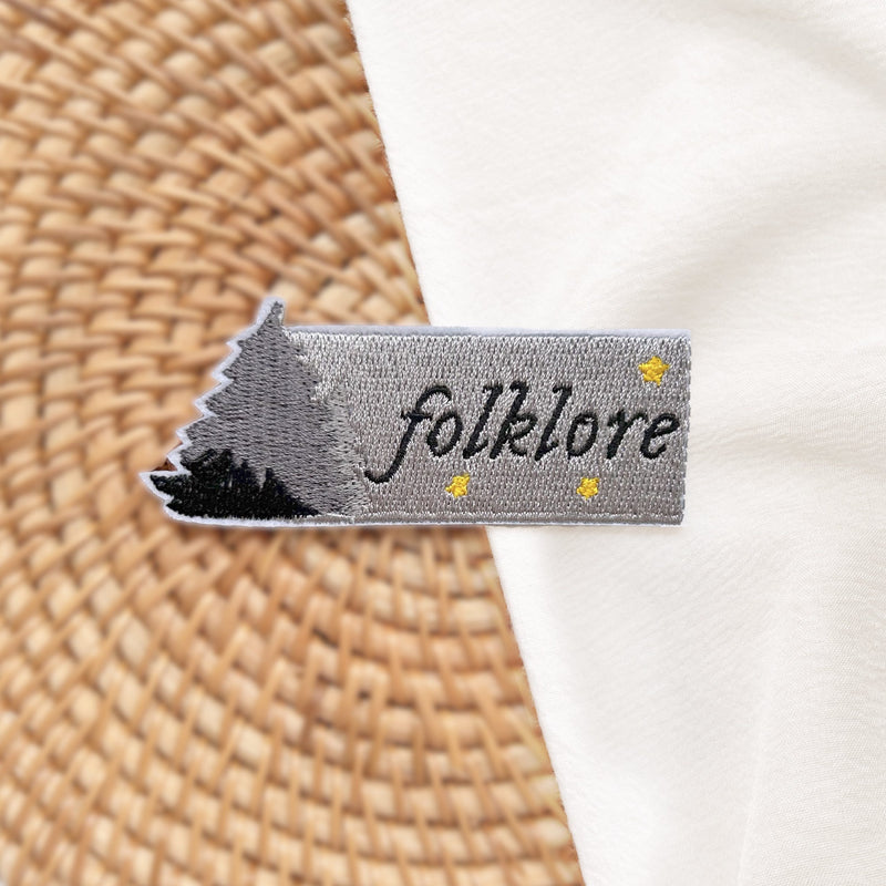 Folklore with Tree Inspried Embroidery Patch