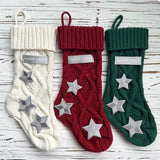 Folklore Knitted Christmas Stocking