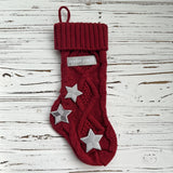 Folklore Knitted Christmas Stocking