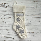 Folklore Knitted Christmas Stocking