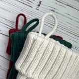 Folklore Knitted Christmas Stocking