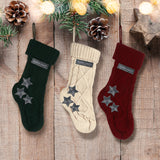 Folklore Knitted Christmas Stocking