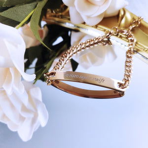 Folklore Rose Gold Bracelet