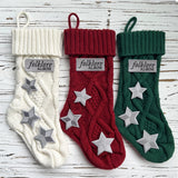 Folklore Knitted Christmas Stocking