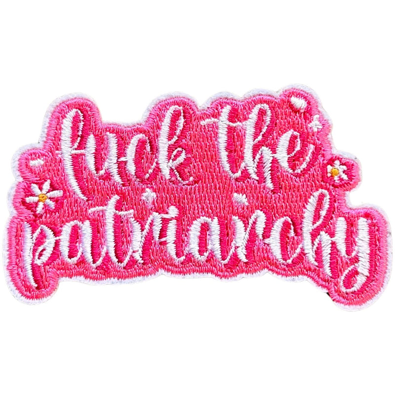 Fuck the Patriarchy Inspried Embroidery Patch