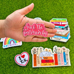 Fuck the Patriarchy Inspried Embroidery Patch