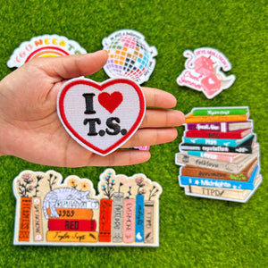 I Love Embroidery Patch 22 Inspried