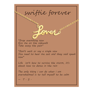 Lover Inspired Friendship Necklace