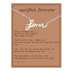 Lover Inspired Friendship Necklace