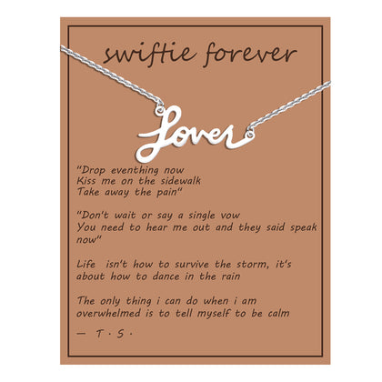 Lover Inspired Friendship Necklace