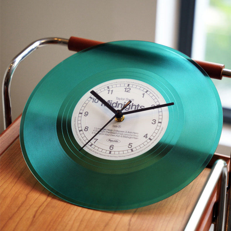 Midnights Vinyl Clock Room Ornaments 12*12 inches