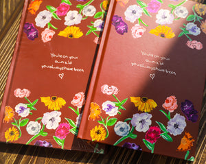 Eras Tour Piano Floral Notebook – "You're On Your Own Kid" Edition