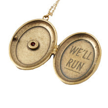 We'll Run Vintage Palace Carved Necklace