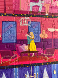 Lover House Velvet Gold Foil Jigsaw Puzzle with 500 pieces