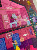 Lover House Velvet Gold Foil Jigsaw Puzzle with 500 pieces