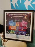 Lover House Velvet Gold Foil Jigsaw Puzzle with 500 pieces