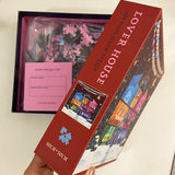 Lover House Velvet Gold Foil Jigsaw Puzzle with 500 pieces