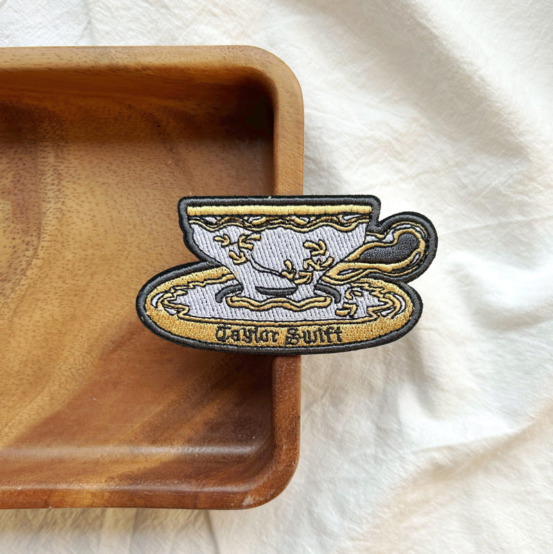 Enamel Cup Embroidery Patch