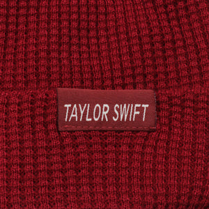 Red Inspired Embroidery Beanie