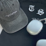 Reputation Inspired Embroidery Gray Cap