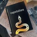 Reputation Snake Black Journal Notebook