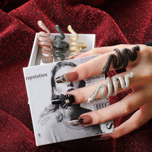 Reputation Snake Rings (with Box)