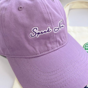 Speak Now Inspired Embroidery Purple Cap